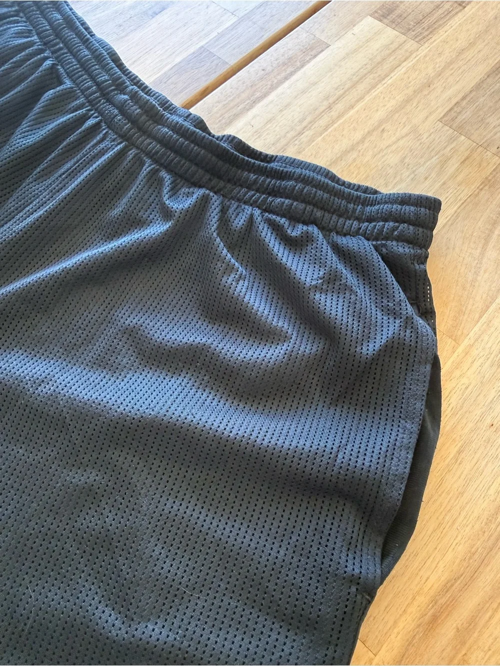 Men's Black Athletic Shorts